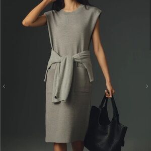 Anthropologie Maeve Muscle Column Midi Dress Size MP